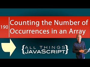 JavaScript Problem: Counting the Number of Occurrences in an Array