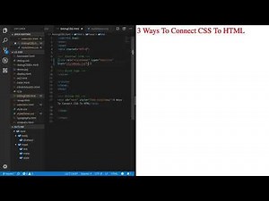 Linking CSS to HTML