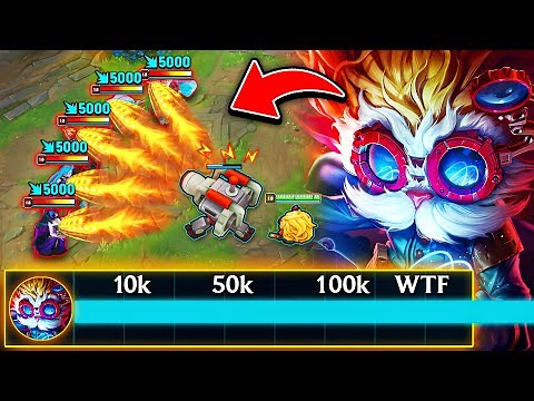 The absolute BEST Heimerdinger game you'll ever witness... (TURRETS 1v5!)