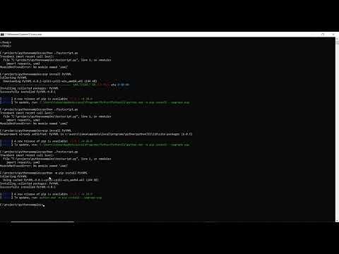 Python - Pip Install - Module Not Found Fix for windows