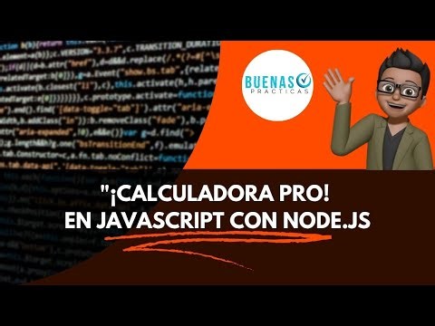 "¡Calculadora Pro! en JavaScript con Node.js