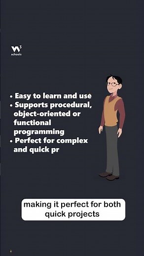 Python Introduction - Part 2 - Why Python? - #w3schools #python #programming