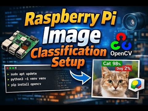 Raspberry Pi Image Classification Setup | OpenCV, Python & Virtual Environments