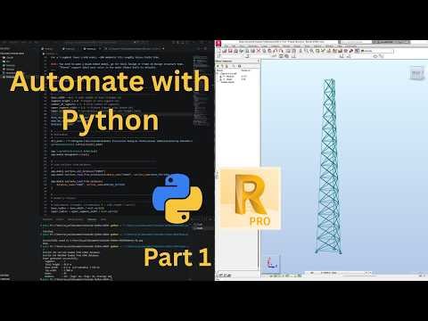 Automate Autodesk Robot Structural with Python