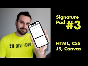 Signature Pad in HTML, CSS, JS and Canvas #3