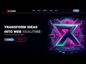 How to create Simple Website Using HTML & CSS |Tutorial for Beginners | Fast Code