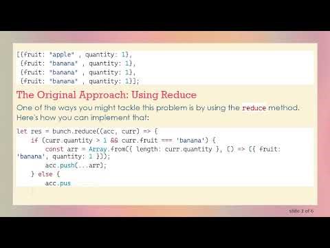 Efficiently Split an Object into Multiple Objects in an Array