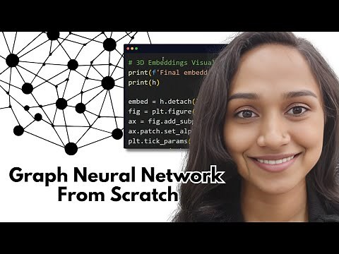 Let us code a Graph Neural Network (GNN) from Scratch in 30 minutes | Build your first GNN