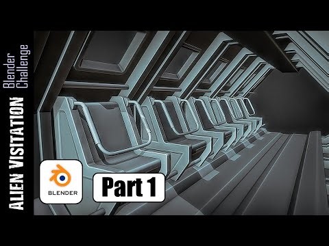 BLENDER CHALLENGE: ALIEN VISITATION (PART 1)