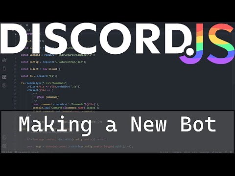 [OUTDATED V13] The Beginnings | How to Code a Discord Bot! | Discord.JS v13 Tutorial #1