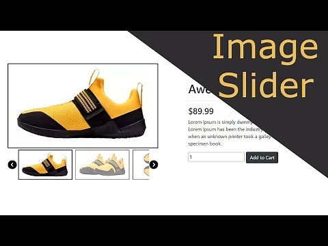 Product Image Slider | HTML/CSS/JavaScript