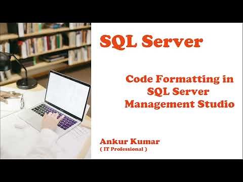 Code Formatting in SQL Server Management Studio