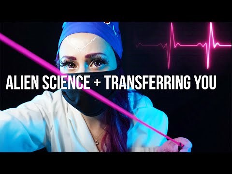ASMR Alien Abduction Medical RolePlay | Alien Gets In Your Head With Rapid Heartbeat & Tummy Growls