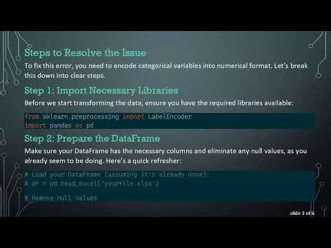 Solving ValueError: could not convert string to float in Logistic Regression Models