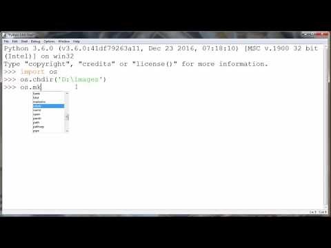 How to Create a New Folder or how to make a New Directory in Python programming language