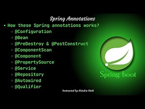 Spring Annotations for Experienced Developers #springboot #java #annotations
