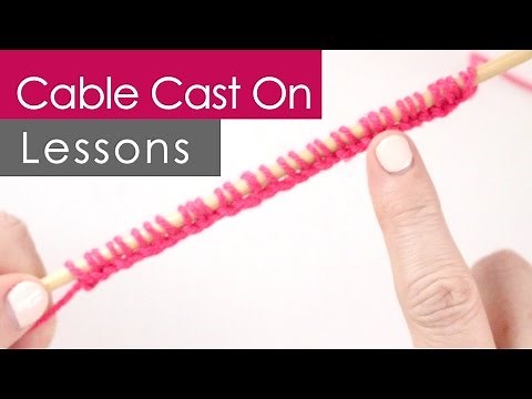 How to Knit the Cable Cast On – Easy for Beginning Knitters