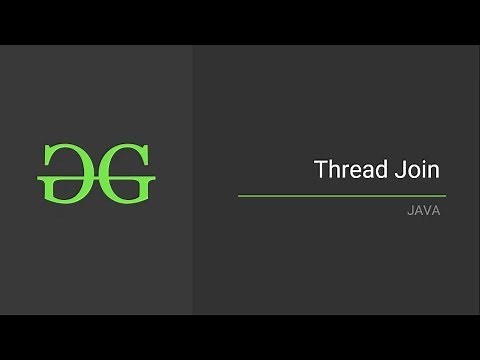 Thread Join | GeeksforGeeks