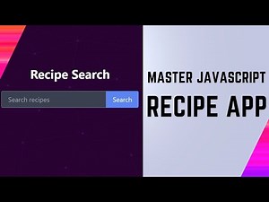 JavaScript App Tutorial: Recipe Search & View with TheMealDB API | Step-by-Step Guide