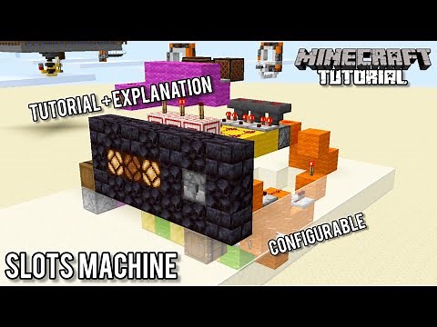 How to Build Slots Machine | Minecraft 1.20 Redstone Tutorial