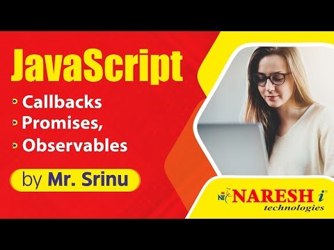 JavaScript Promises, Callbacks, Observables | Mr. Srinu | Naresh IT
