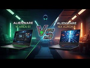 Alienware 16 Area-51 vs Alienware 16X Aurora | Best Gaming Laptops 2025 (Dell Comparison)