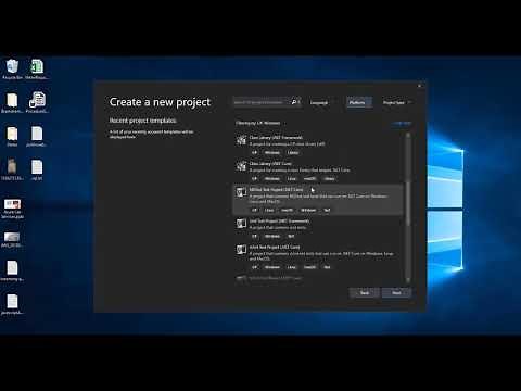 Create New Project in Visual Studio 2019