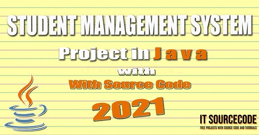 Student Management System Project In Java With Source Code