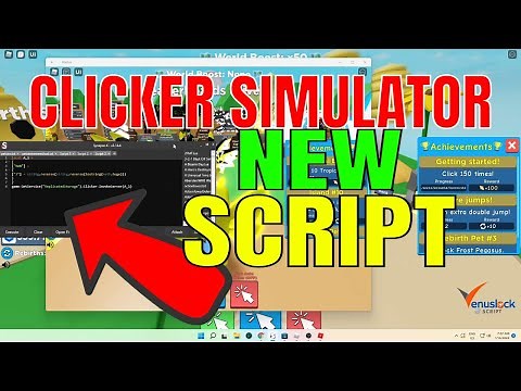 Clicker Simulator Script 2022 | Infinite Money | Unlimited Pet