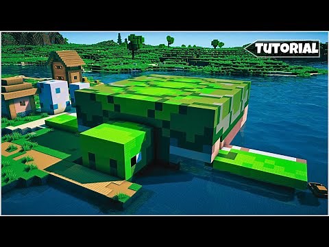 Minecraft: How to Build a Turtle House | Base Tutorial