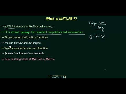 What is MATLAB?