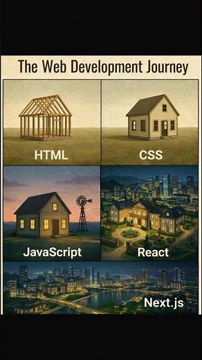 Web Development Roadmap 2026 🚀 | HTML, CSS, JavaScript, React & Next.js Full Journey