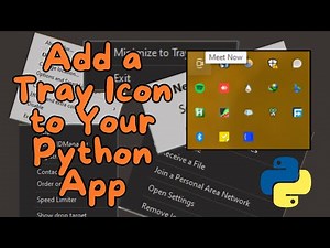 How to Add a System Tray Icon for Your Python App | Step-by-Step Guide
