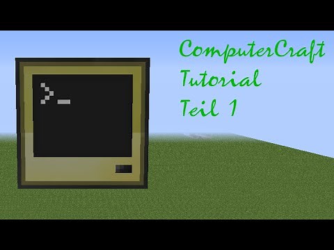 ComputerCraft Tutorial - Teil 1 - Übersicht und Blöcke | Deutsch