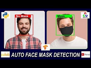 automatic face mask detection using python with source code (Colab) | opencv | tensorflow | 2023