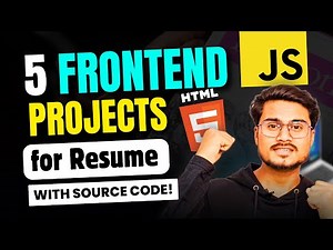 Top Frontend Project Ideas for Resume | Best Web Development Projects (HTML CSS JS) | Codelopment