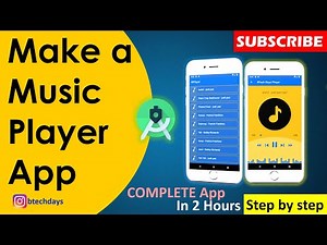 Make a Music Player App | Complete Project | Step - by - Step | Android Project