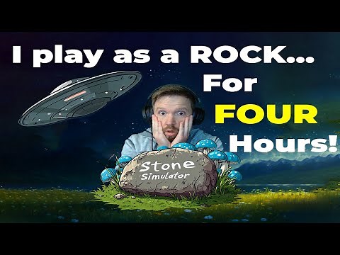 A game where you play as a rock, fun? Stone Simulator