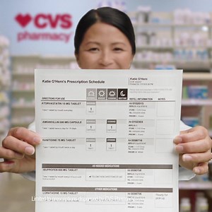Here it is! All in one place. Your personalized Rx schedule summarizes when to take your CVS Pharmacy medications. Learn more: https://cvs.co/2WW5X2G | CVS Pharmacy
