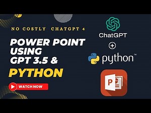 Create Stunning PowerPoint Presentations with ChatGPT and Python
