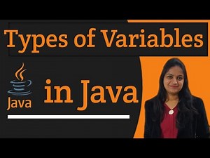 Types of Variables in Java | Local, Global,Static, Instance Variables