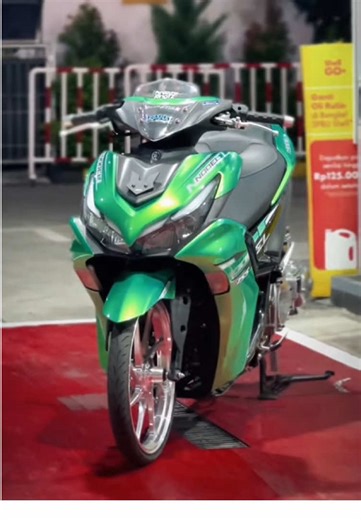 Premium Alien Green Scotlet Stickers for Fanchi Fans