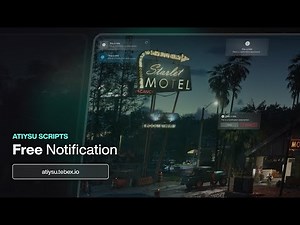 Free FiveM Notification Script 2025 | Best Alert & Pop-Up System