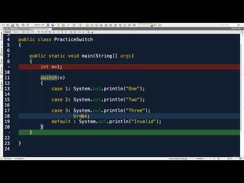 7.8 : Practising Switch Case — [Abdul Bari] Java Course