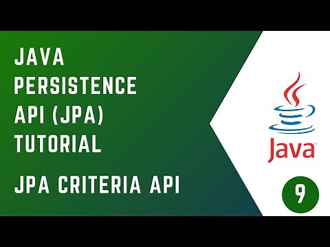 #09 Criteria API JPA | JAVA PERSISTENCE API JPA | Tutorial | Java | JakartaEE