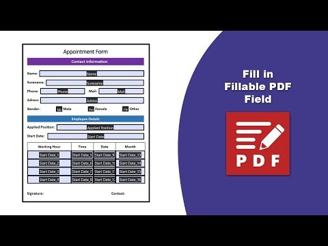 How to Fill in and Save an Interactive Fillable PDF Form Correctly in PDF XChange Editor