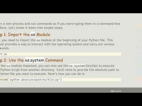 How to Execute a Python File from Another Directory Easily