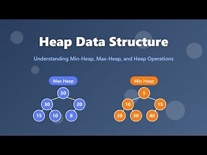 Heap Data Structure Explained: Min-Heap & Max-Heap Operations for Beginners