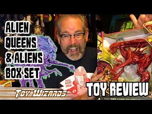 Lanard Alien Queen Red & Purple and Aliens Gift Set Toy Review
