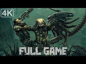 Alien Vs Predator 2010｜Full Game Playthrough｜4K